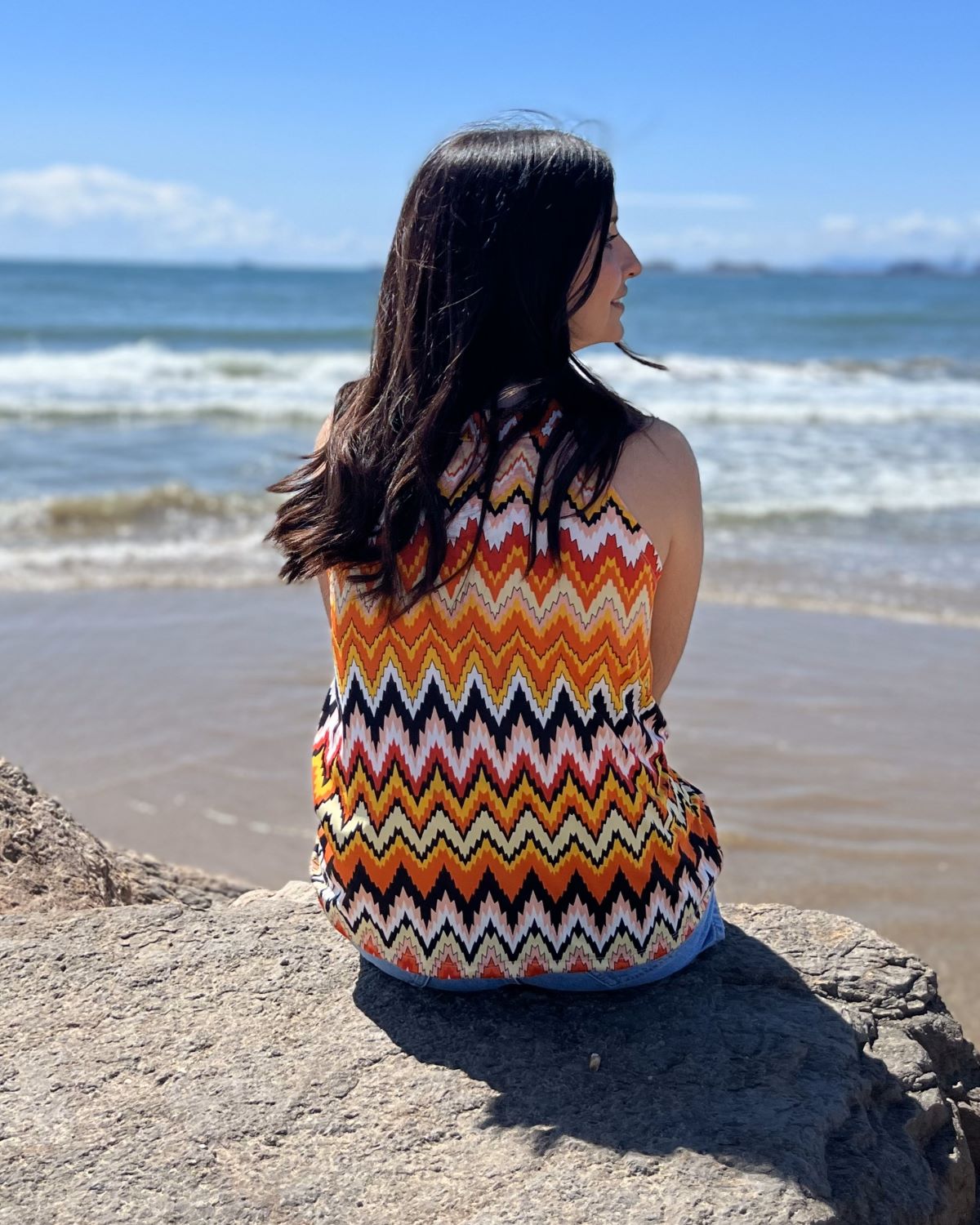 Long Navy Packable Dress