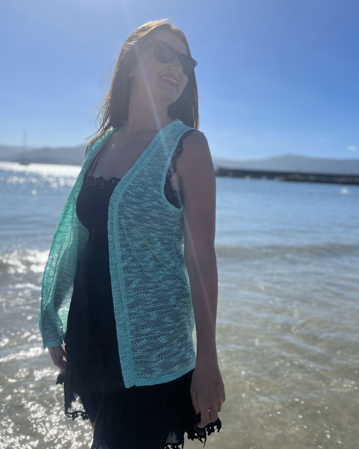 Mint foldable vest