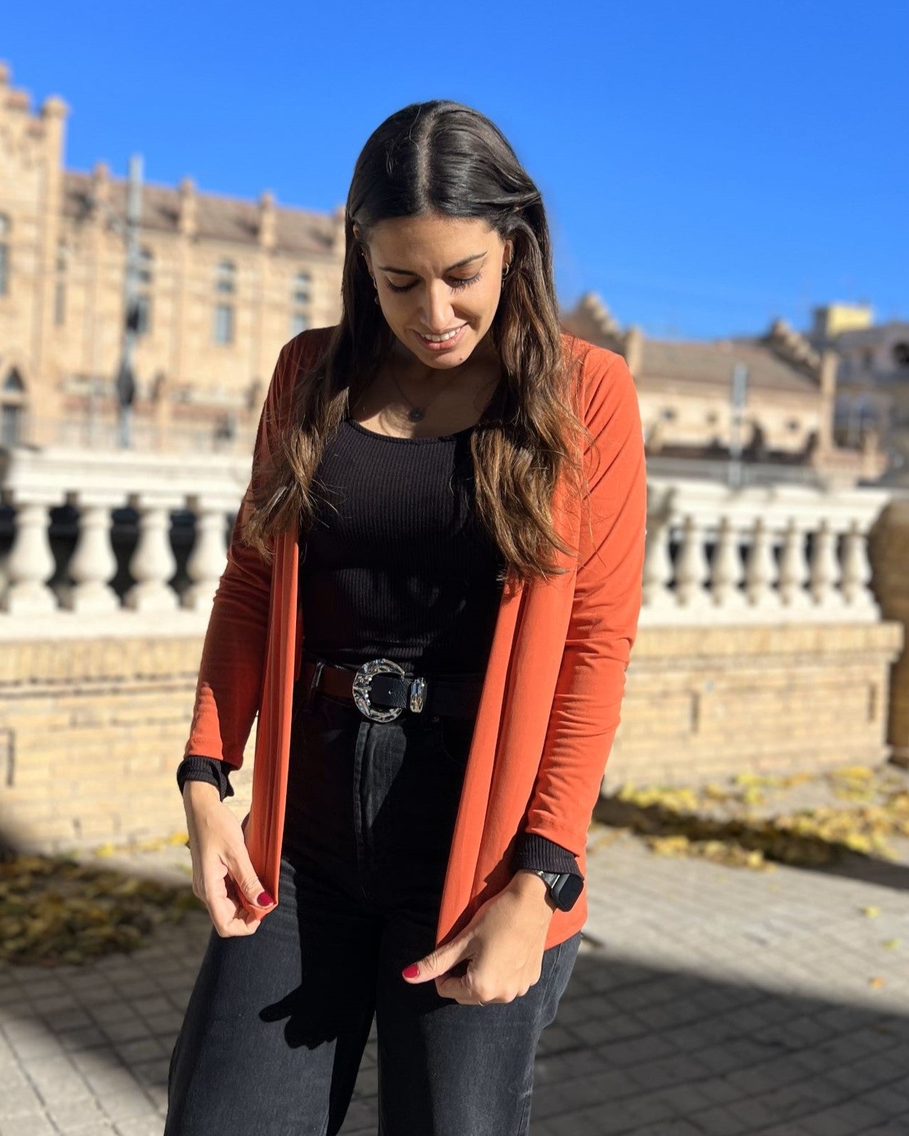 Foldable wine cardigan