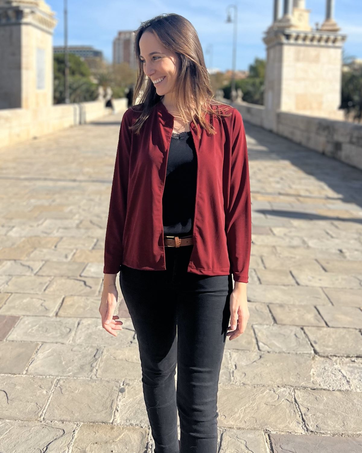 Packable wine jacket