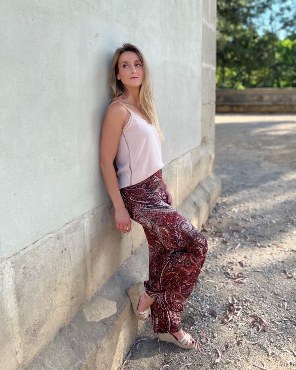 Pack Pantalón + Chaqueta flecos + Bolso + Correa plegables