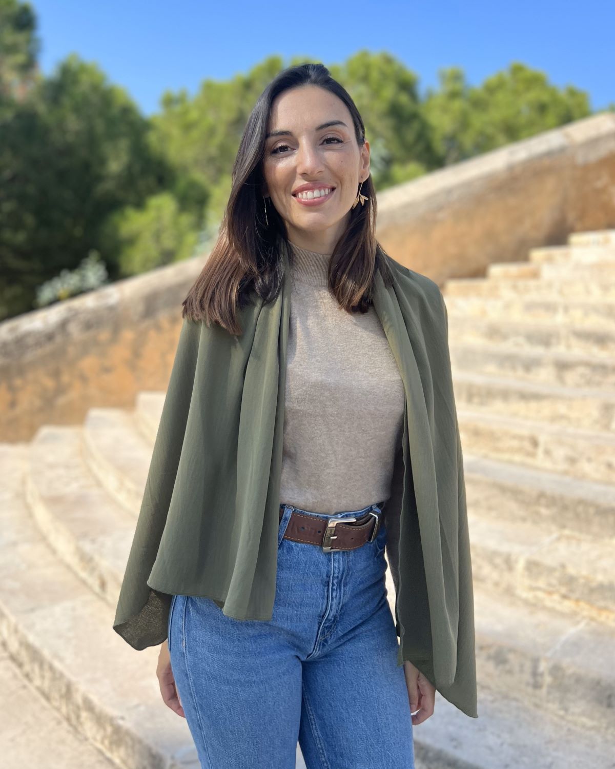 Foldable military scarf