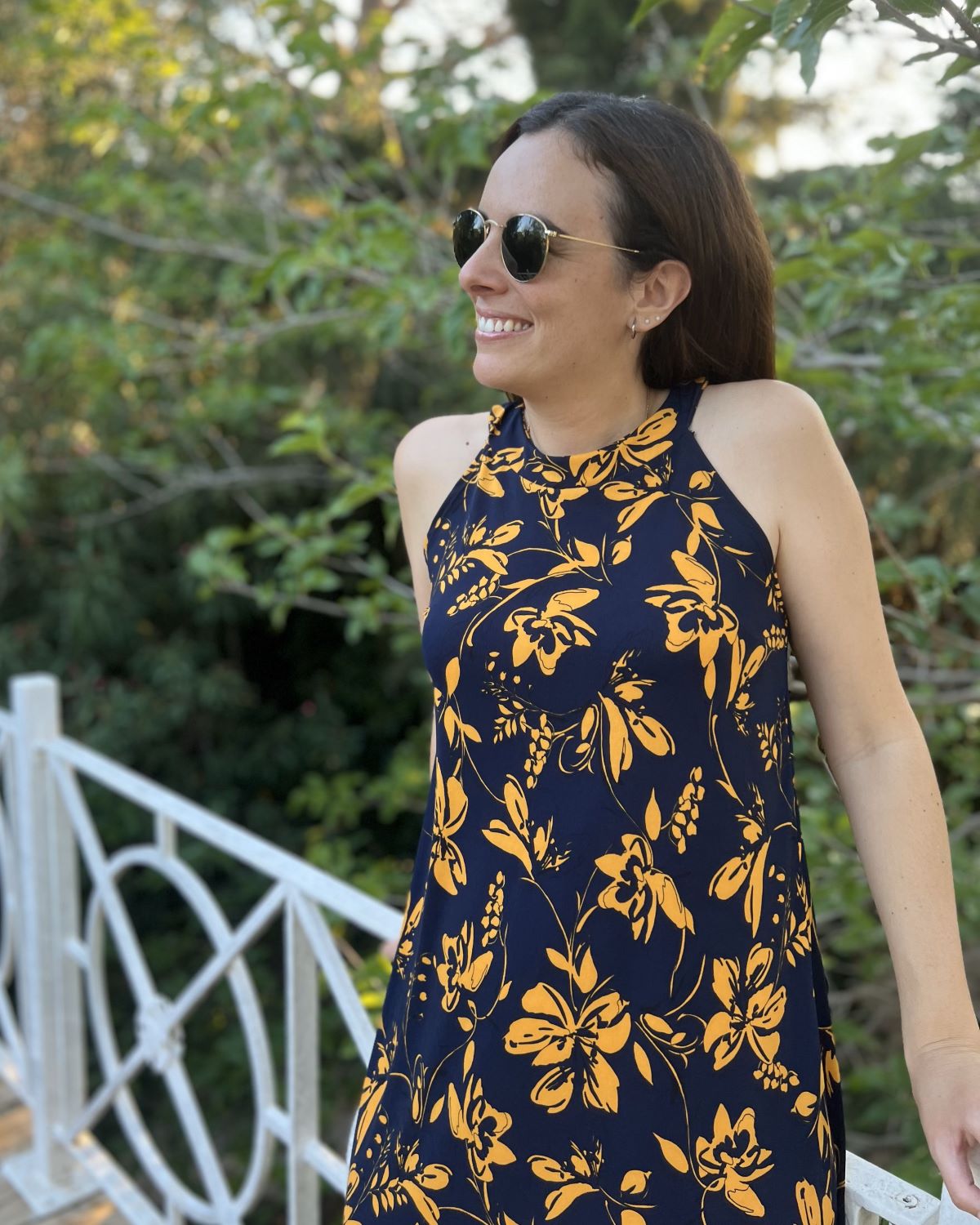 Black Foldover Maxi Dress