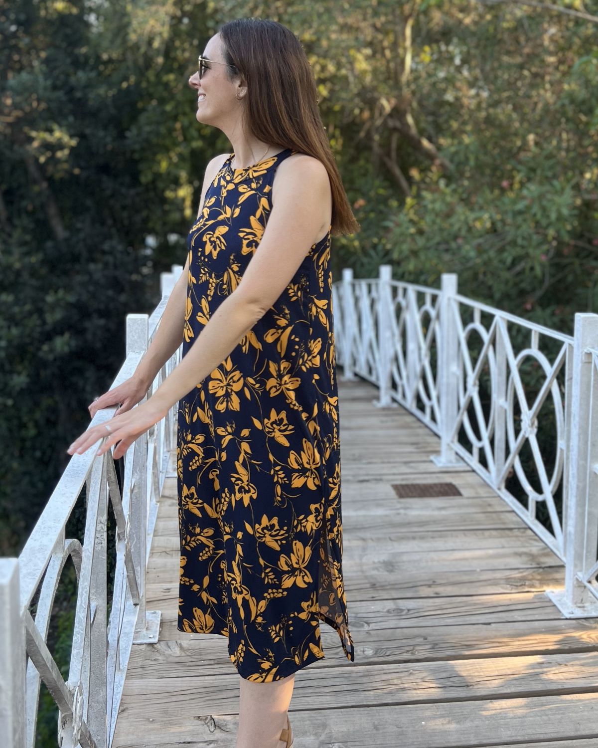 Black Foldover Maxi Dress