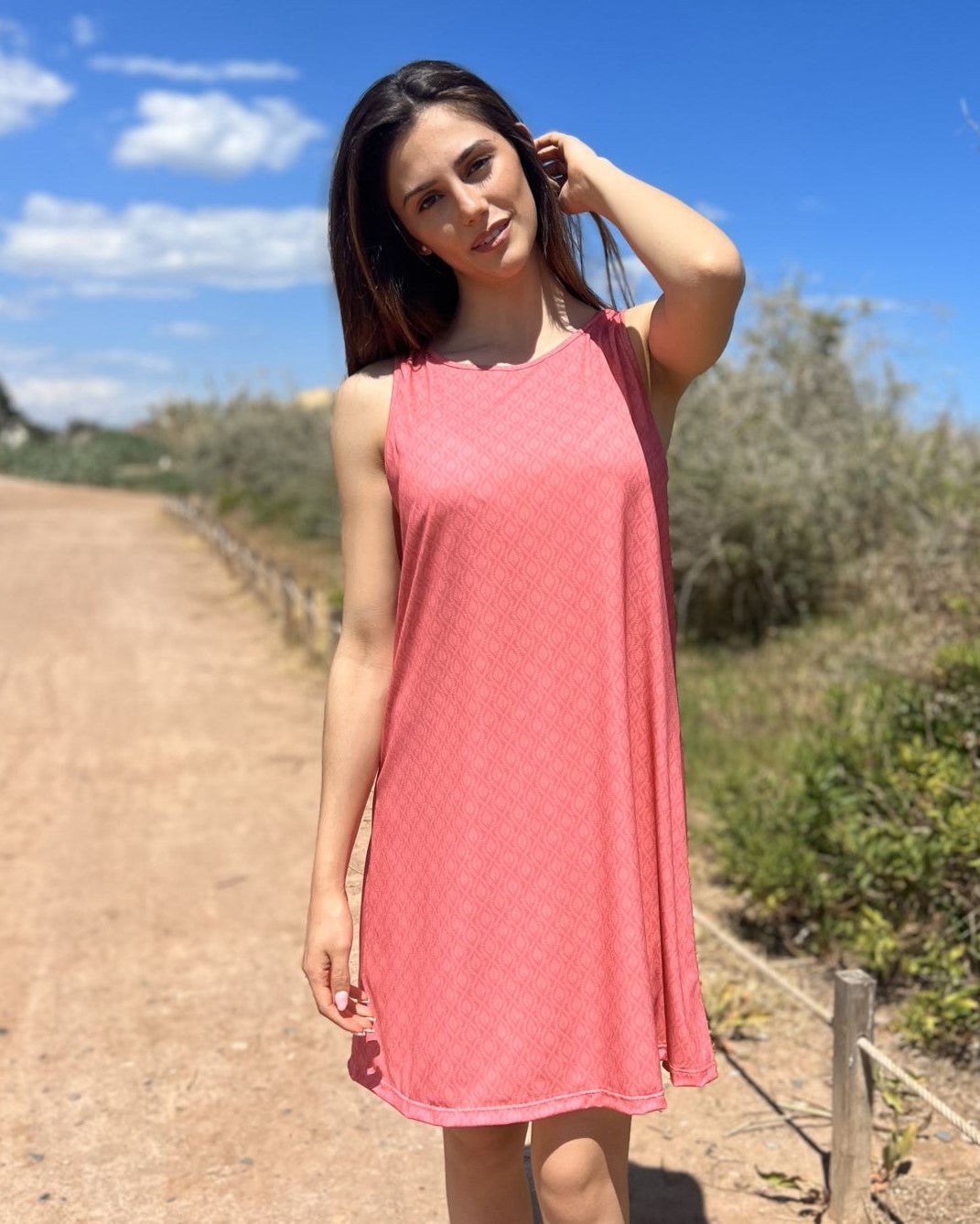 Foldable Navy Short Dress
