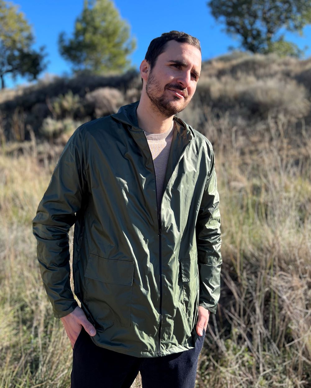 Capa de chuva militar embalável unissex 2.0*