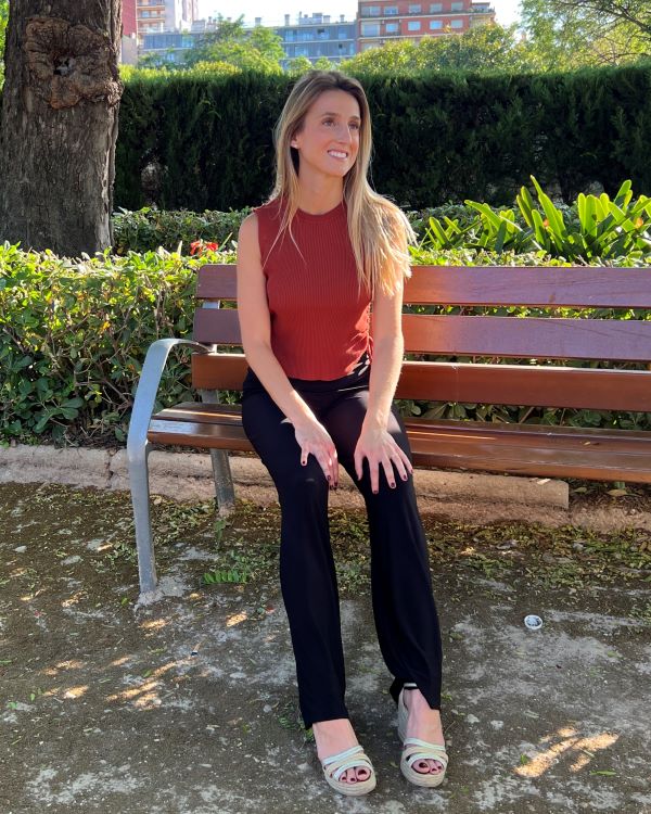 Foldable black pants