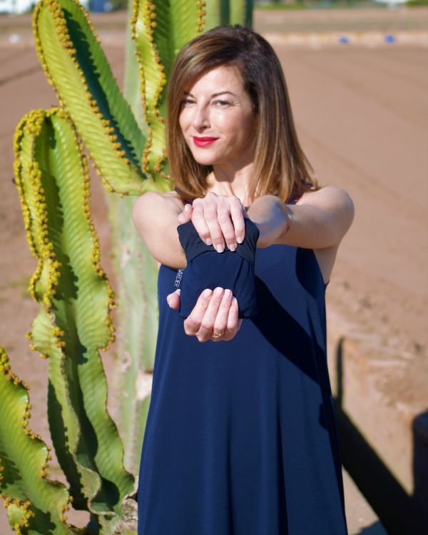 Long Navy Packable Dress