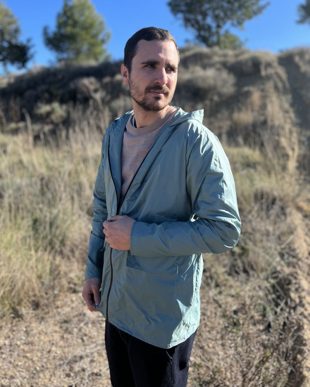 Unisex foldable mint raincoat 2.0*