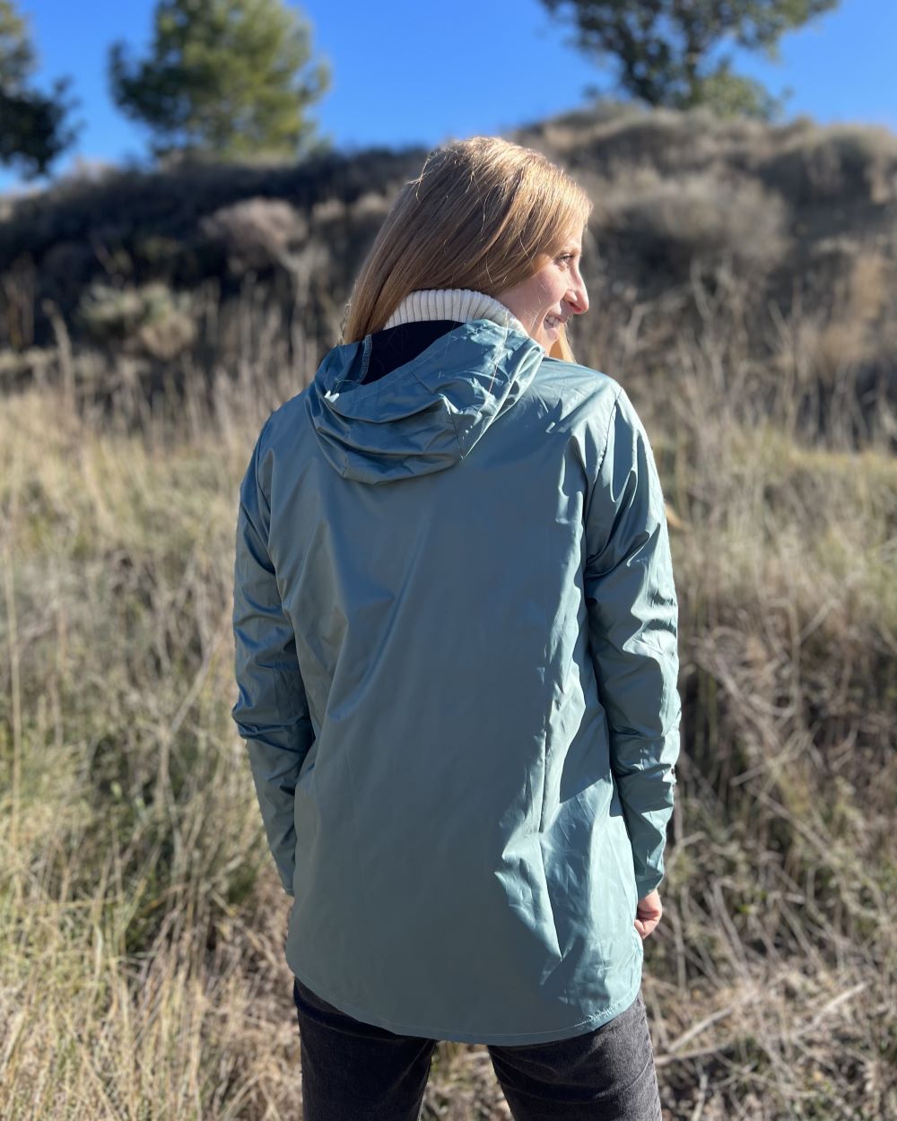 Unisex foldable mint raincoat 2.0*