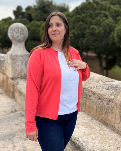 Packable coral jacket 