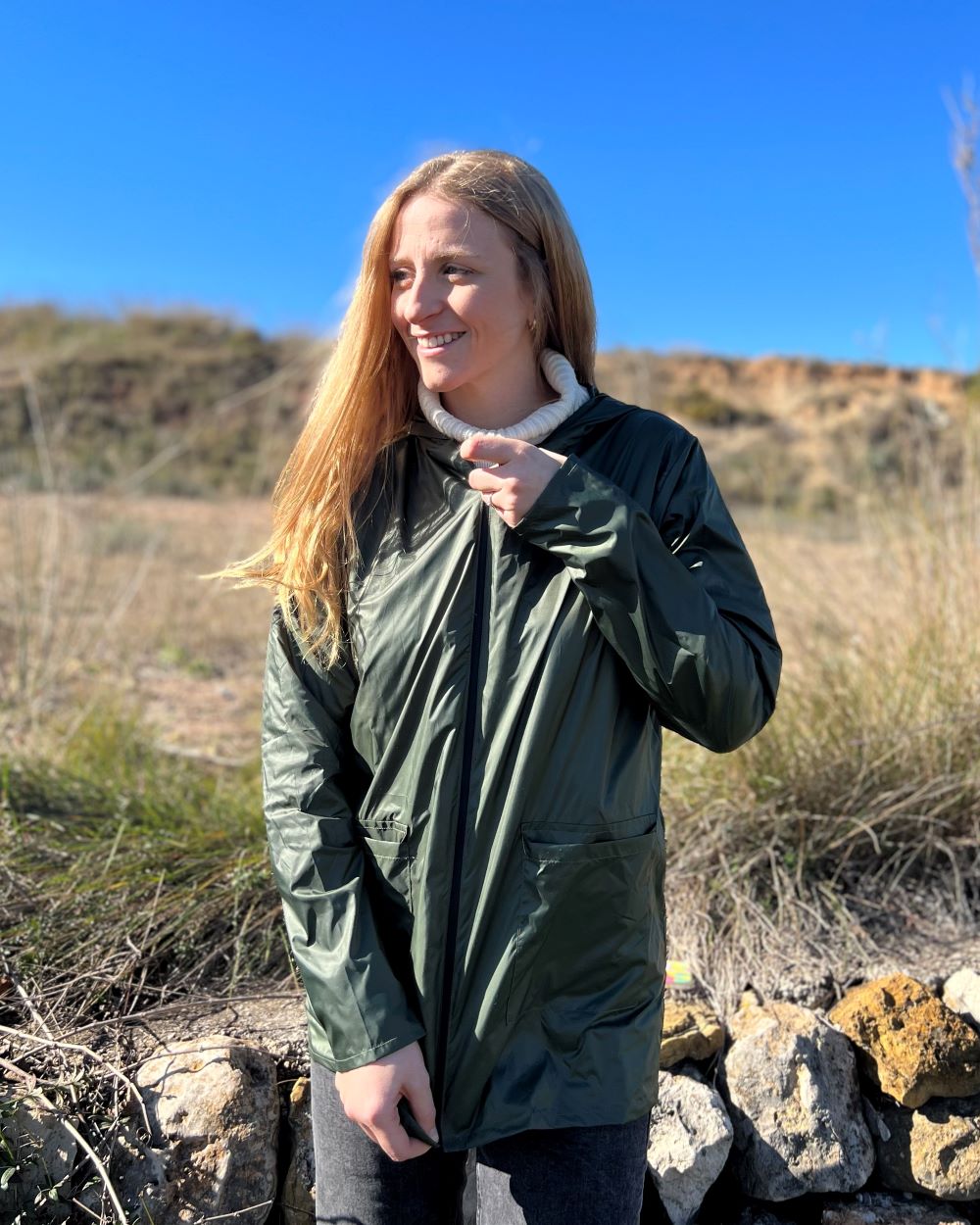 Military raincoat on sale